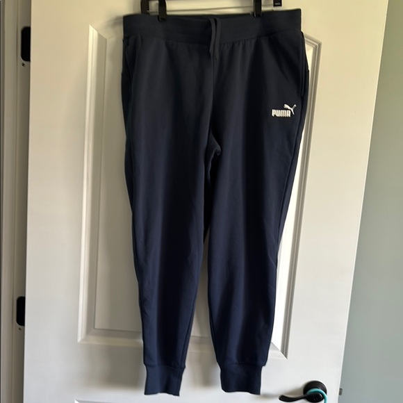 NWT mens Puma Navy Jogger Pants